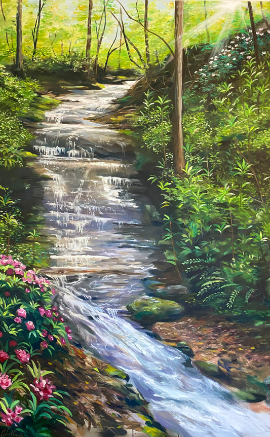 NC Waterfall - Print